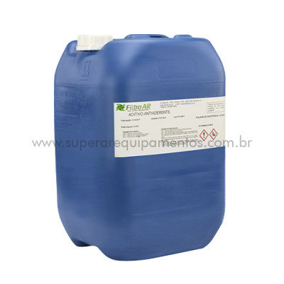 Aditivo antiaderente cabine de pintura